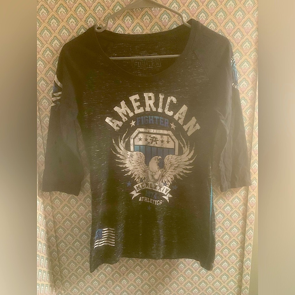 American Fighter Woman’s 3/4 Sleeve Top